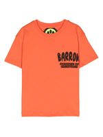 Barrow kids t-shirt en coton à imprimé graphique - Orange - thumbnail