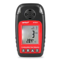WT8823 brandbaar Gasalarm detector Gaslekkage ontvlambare natuurlijke digitale LCD-display gaslek detector monitor gasanalysator