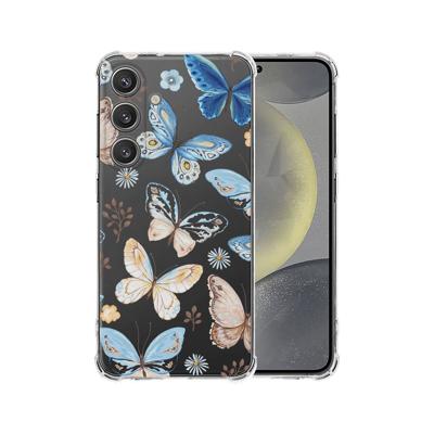 Samsung Galaxy S25 Plus Hoesje - Vlinder TPU Antishock