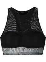 La Perla haut crop sans manches - Noir