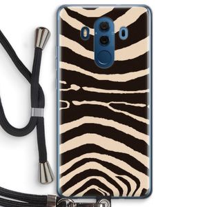 Arizona Zebra: Huawei Mate 10 Pro Transparant Hoesje met koord