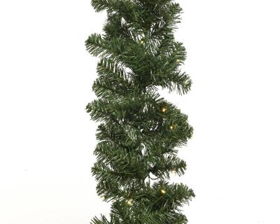 Kerstslinger Imperial guirl.boom l25h270 cm-50L wit - Everlands