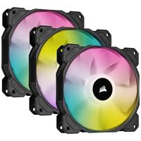 Corsair SP120 RGB ELITE CPU-koellichaam met ventilator Zwart - thumbnail