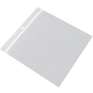 100x Plastic zakjes met gripsluiting 100 x 100 mm/10 x 10 cm   -