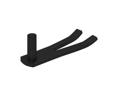GB klauwduim 1/2-steens pen ø16 epoxy zwart etiket | 10 stuks - 17234462