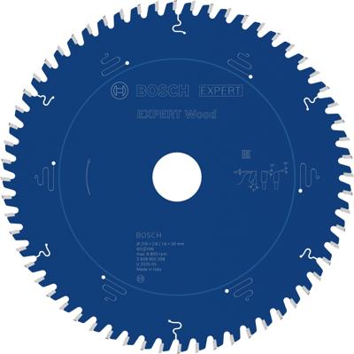 Bosch Accessoires EXPERT Wood Cirkelzaagblad | 216 x 2,6/1,6 x 30 mm | T60 - 2608902208