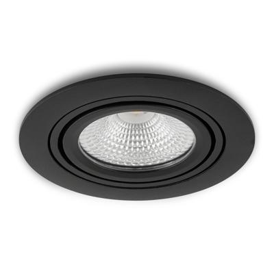 LED-inbouwspot Mezzano zwart 5W dimbaar