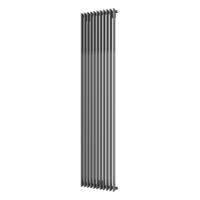 Designradiator Aika 1800 x 400 mm Zilver metallic
