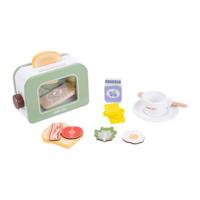 Houten Broodrooster met Timer Houten Broodrooster met Timer