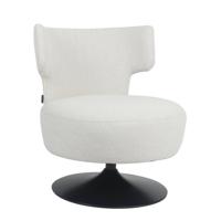 Bronx71 Fauteuil Metro draaibaar linnen off white. - thumbnail