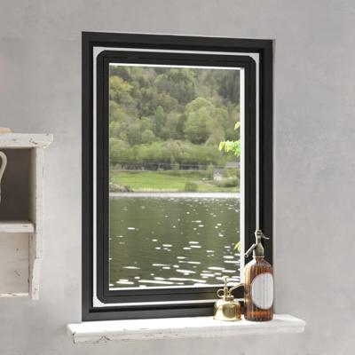 VidaXL Insectenhor voor ramen magnetisch 80x120 cm wit