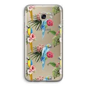 Kleurrijke papegaaien: Samsung Galaxy A5 (2017) Transparant Hoesje