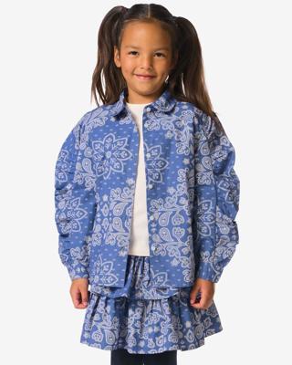 HEMA Kinderblouse middenblauw (middenblauw)