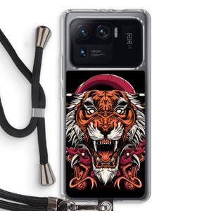 Tiger and Rattlesnakes: Xiaomi Mi 11 Ultra Transparant Hoesje met koord