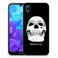 Silicone Back Case Huawei Y5 (2019) Skull Eyes