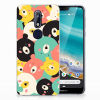 Nokia 7.1 Telefoonhoesje met Naam Bears