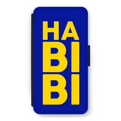 Habibi Blue: iPhone 11 Flip Hoesje