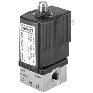 Bürkert Direct bedienbaar ventiel 126216 6014 24 V/DC Materiaal (behuizing) RVS Afdichtmateriaal FKM 1 stuk(s)