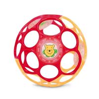 DISNEY BABY - WINNIE - O Ball Fijne Motoriek Bal, Rood en Geel, 0M+