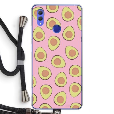 Dancing avocados: Honor Note 10 Transparant Hoesje met koord