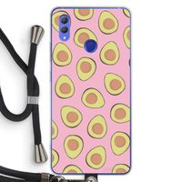 Dancing avocados: Honor Note 10 Transparant Hoesje met koord