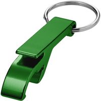 Flesopener sleutelhanger groen   -