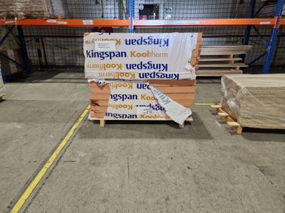 Outletpartij 2182: Kingspan Kooltherm / Resol S12 Hybrid 1200x600x80mm Rd:4.00 6pl/pak (2 pakken / 8,64 m²)