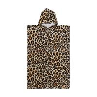 Strandponcho luipaard - multikleur - 75x220 cm Strandponcho luipaard - multikleur - 75x220 cm