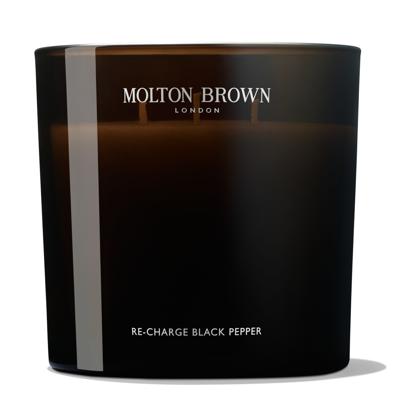 Molton Brown Geurkaars Home Fragrance Re-Charge Black Pepper 3 Wick Scented Candle 600gr Molton Brown Geurkaars Home Fragrance Re-Charge Black Pepper 3 Wick Scented Candle 600gr