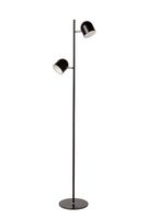 Lucide SKANSKA - Vloerlamp - LED Dimb. - 2x5W 3000K - Zwart - thumbnail