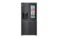 LG GMX844MCBF amerikaanse koelkast Vrijstaand 508 l F Zwart - thumbnail
