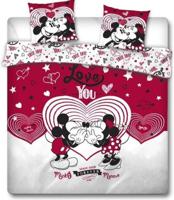 Disney Minnie Mouse Dekbedovertrek Love You- 240 x 200 cm - Polyester