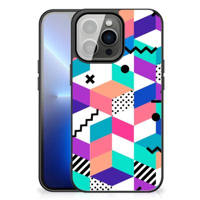 iPhone 13 Pro Max Backcover Blokken Kleurrijk