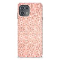 Motorola Edge 20 Lite | TPU bumper | Pattern Orange