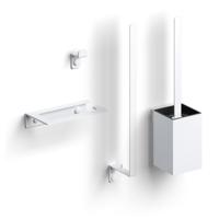 Clou Fold toilet accessoireset mat wit CL/09.04099.20.01