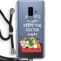 Bento a day: Samsung Galaxy S9 Plus Transparant Hoesje met koord