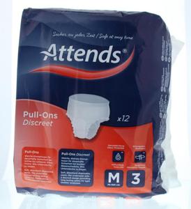 Attends Pull-ons discreet 3 maat M (12 st)