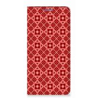 Motorola Moto G60s | Hoesje met Magneet | Batik Rood