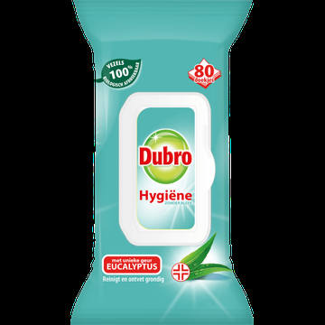 Dubro Hygiene doekjes 80st. bij Jumbo