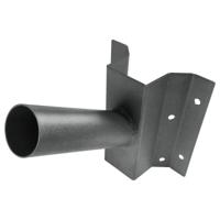 Universele Bevestigingsbeugel Ø60mm - Recht en Hoek - Grijs