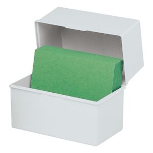 Kaartenbak exacompta a6 85 x 164 x 130 mm grijs Kaartenbak exacompta a6 85 x 164 x 130 mm grijs