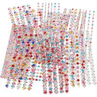Creativ Company Strasstenen designs 2-10mm, 12 vellen