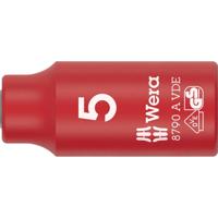 Wera 8790 A VDE 05005931001 Dop (zeskant) Dopsleutelinzetstuk 5 mm Wera 8790 A VDE 05005931001 Dop (zeskant) Dopsleutelinzetstuk 5 mm