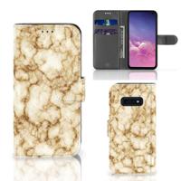 Samsung Galaxy S10e | Bookcase | Marmer Goud