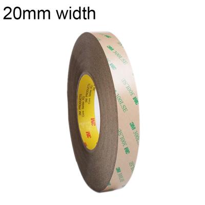 3M300LS 3M Super lijm ultra-dunne transparante en High-temperatuurbestendig dubbelzijdige spoorloze Tape grootte: 20 mm * 55 m