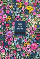 Burn after writing (Paperback)