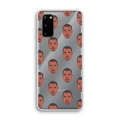 Kanye Call Me?: Samsung Galaxy S20 Transparant Hoesje