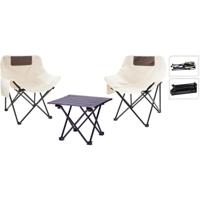 Campingset metaal 3-delig