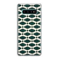 Moroccan tiles: Samsung Galaxy S10 Plus Transparant Hoesje Moroccan tiles: Samsung Galaxy S10 Plus Transparant Hoesje