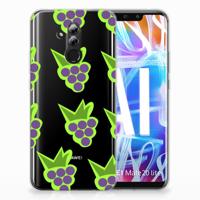 Huawei Mate 20 Lite | Siliconen Case | Druiven